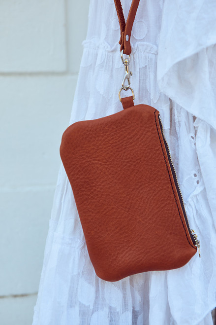 Wristlet Bag - Cinnamon