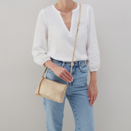 Darcy Crossbody - Gold Leaf