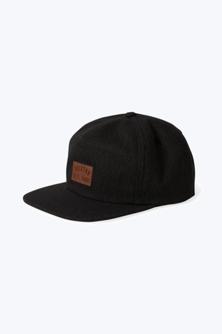 Black Vintage Wash Trucker Hat 