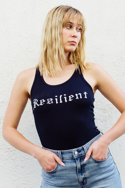 Resilient Tank - Navy