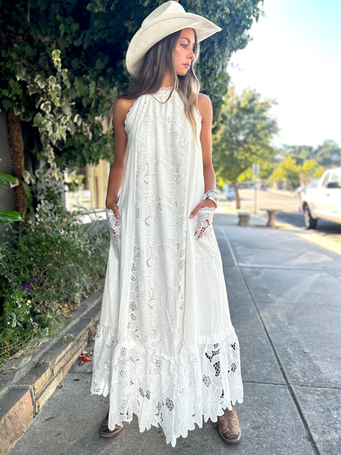 Hayden Dress - White