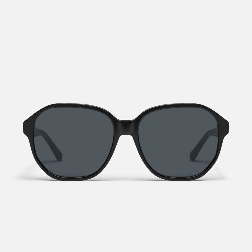Guess Again - Black Frame / Smoke Polarized Lens