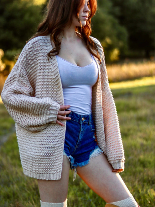 Gigi Cardigan - Blush