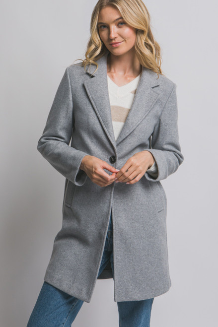 Emerson Peacoat - Light Grey