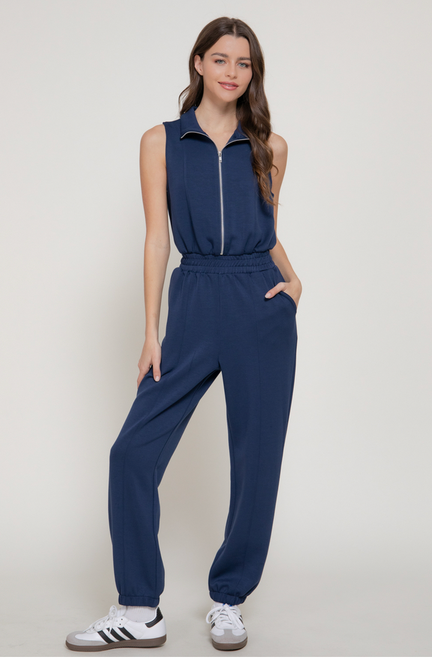 Parker Jumpsuit - Navy