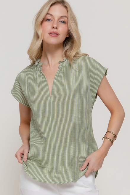 Luna Top - Olive
