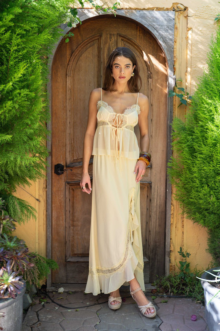 Sayle Chiffon Set - Lemon