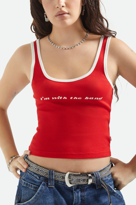 I'm w/ the Band Tank - Red/Adrenaline Rush