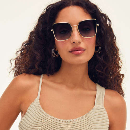 Big Debut - Gold Frame/Smoke Lens
