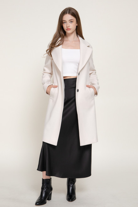 5th Street Coat - Ivory