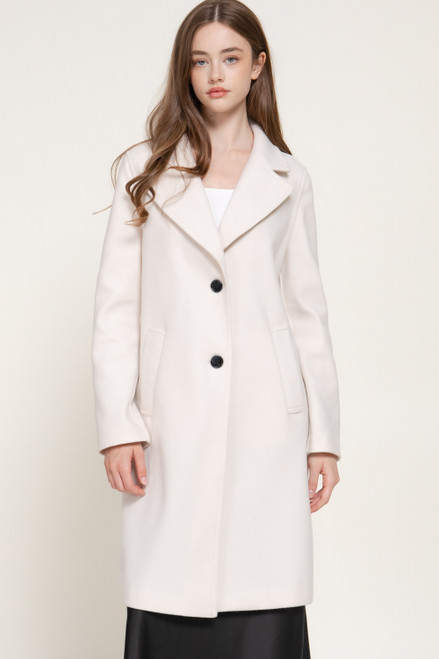 5th Street Coat - Ivory