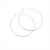 1.5" Classic Hoop - Silver 