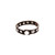 RRL Leather Rivet Bracelet - Black/Silver