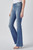 Mid Rise Flare Jegging - Medium Wash 