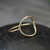 Open Circle Ring - Brass