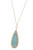 Semi Precious Stone Necklace - Turquoise