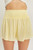 Tenel Smocked Shorts - Yellow