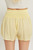 Tenel Smocked Shorts - Yellow