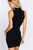 Turtleneck Mini Dress - Black