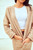 Oversized Drape Cardigan - Taupe