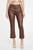 Shy Girl High Rise Flare - Coated Espresso 