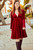 Wonderland Dress - Red Velvet