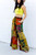 Floral Boho Pants - Green