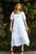 August Midi Dress - White