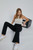 Flared Jeggings - Black