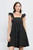 Playtime Denim Dress - Black