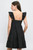 Playtime Denim Dress - Black