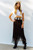 Bella Fringe Skirt - Chocolate