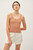 Stripe Henley Tank - Clay