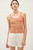 Stripe Henley Tank - Clay