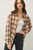 Classic Plaid Button Up - Brown
