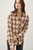 Classic Plaid Button Up - Brown
