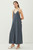 Racerback Dress - Charcoal