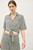 Luxx Print Top - Ivory/Black