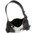 Cowhide Fringe Purse - Black