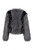 Drama Fur Coat - Black/Grey