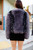 Drama Fur Coat - Black/Grey