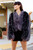 Drama Fur Coat - Black/Grey
