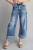 Relaxed Jean With Cuffed Hem - Medium Wash 