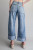 Relaxed Jean With Cuffed Hem - Medium Wash 