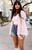 Hand Crochet Cardigan - Blush