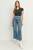 Patch Pocket Wide Leg Jean - Medium Wash