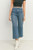 Patch Pocket Wide Leg Jean - Medium Wash