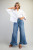 Mineral Wash Ruffle Hem Jean