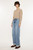 High Rise Cuffed Wide Leg Jean - Medium Wash