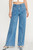 Power Stretch Wide Leg Jean - Medium Wash